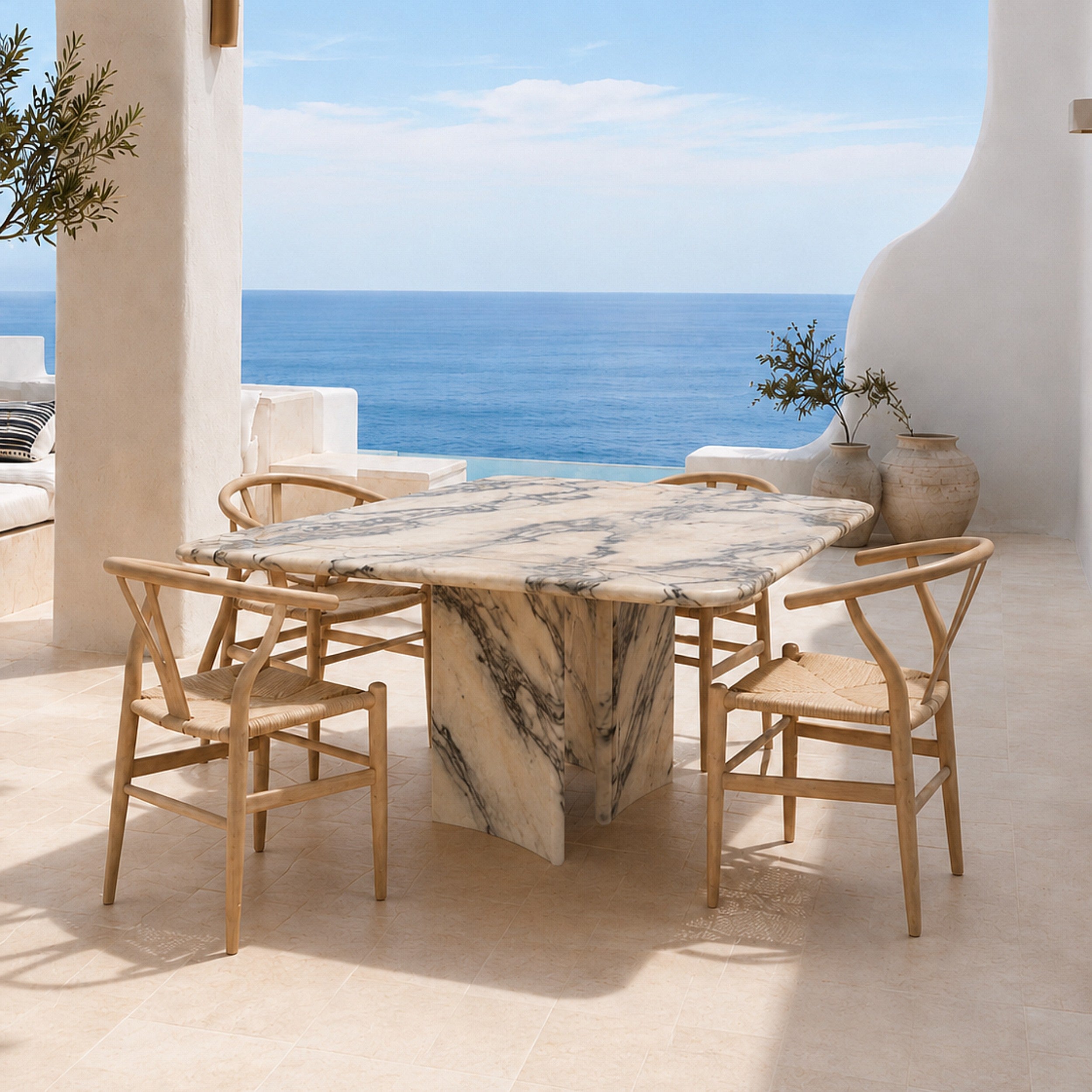 Mesa de Jantar Oia em ambiente, Olivah