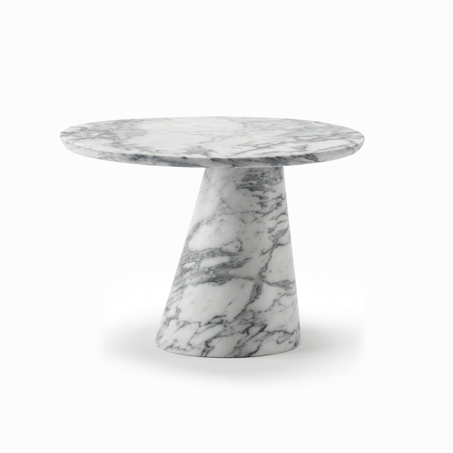 Mesa Lateral Açaíra em mármore, Olivah