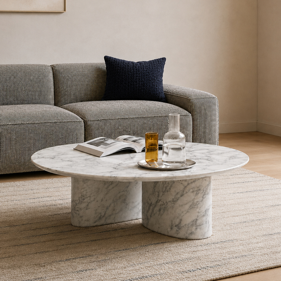 Mesa de Centro Ancara em ambiente / Ancara Coffee Table in situ, Olivah