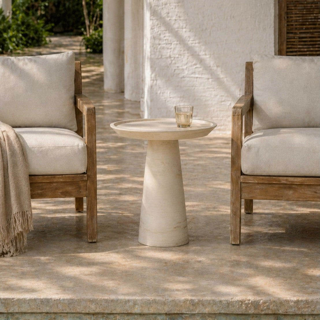 Mesa Lateral Arraial em ambiente, Olivah