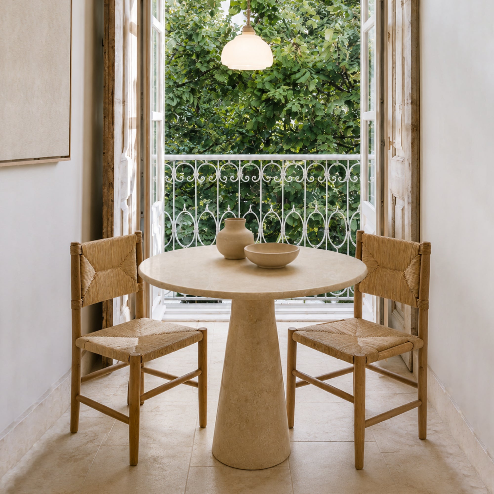 Mesa de Jantar Azoia num ambiente interior