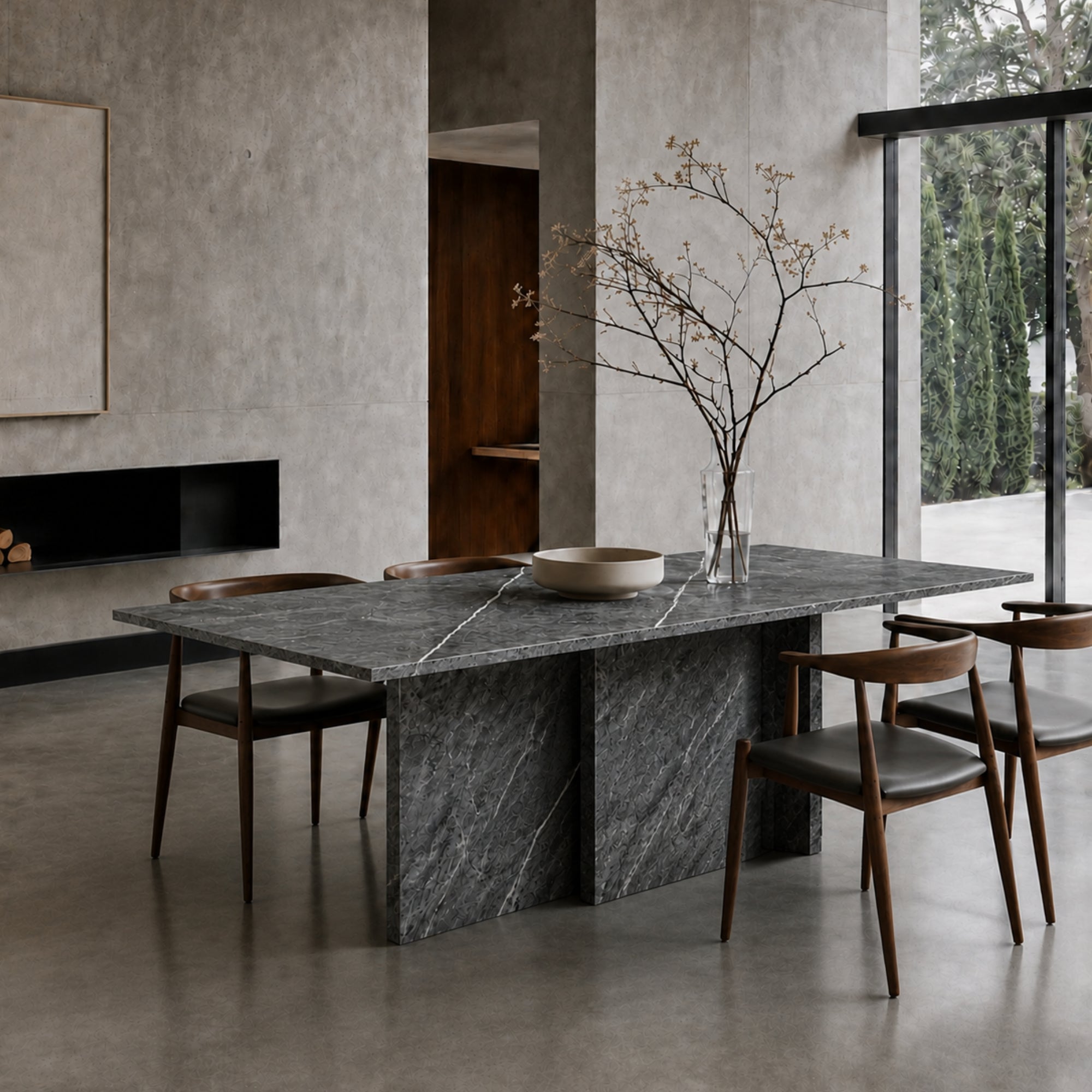 Mesa de Jantar Berlim num ambiente interior