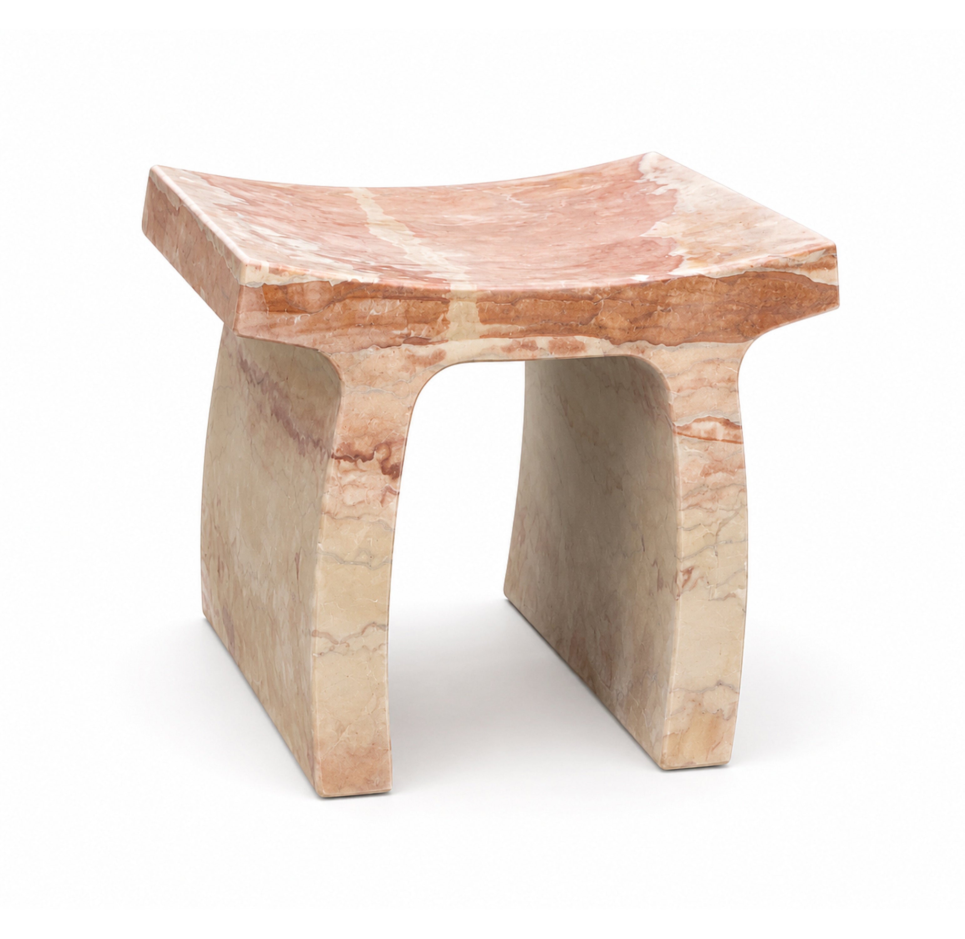Stool Carmo em pedra natural Olivah