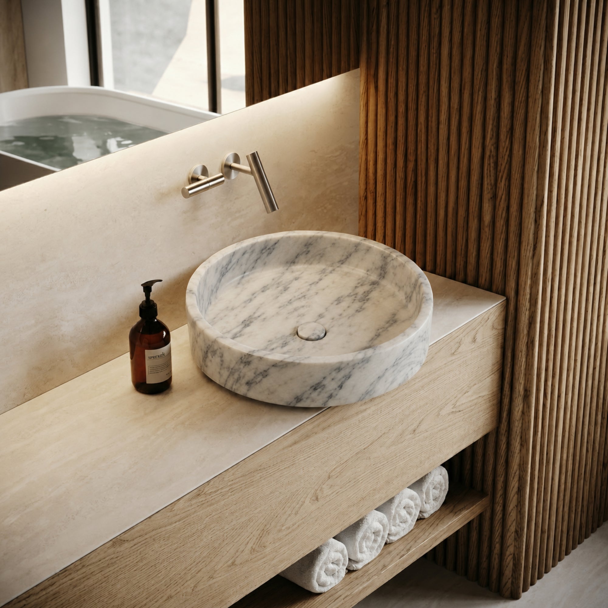 Lavatório Ilha em ambiente / Ilha Washbasin in situ, Olivah