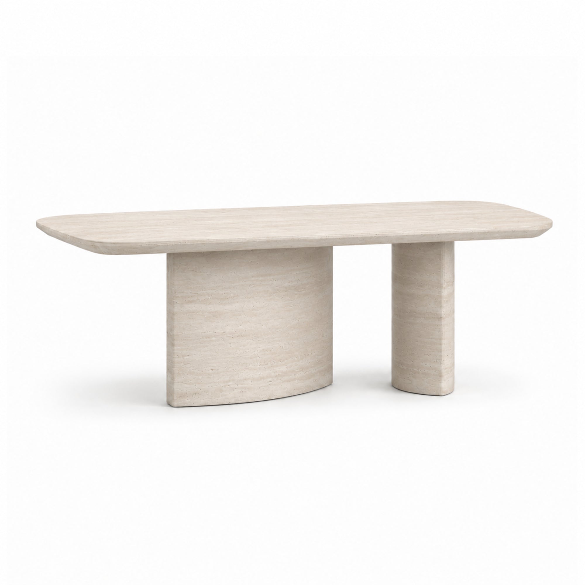 Mesa de Jantar Kyoto em Moca Creme