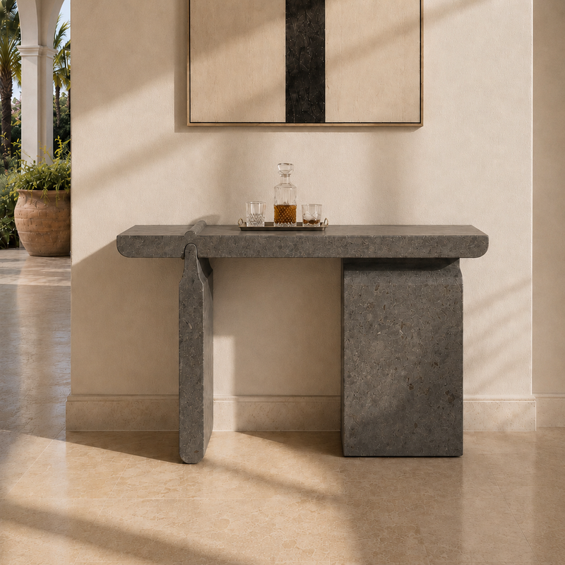 Consola Marbella num ambiente interior