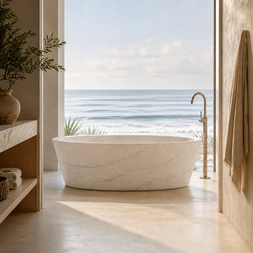 Banheira Maré em ambiente / Maré Bathtub in situ, Olivah