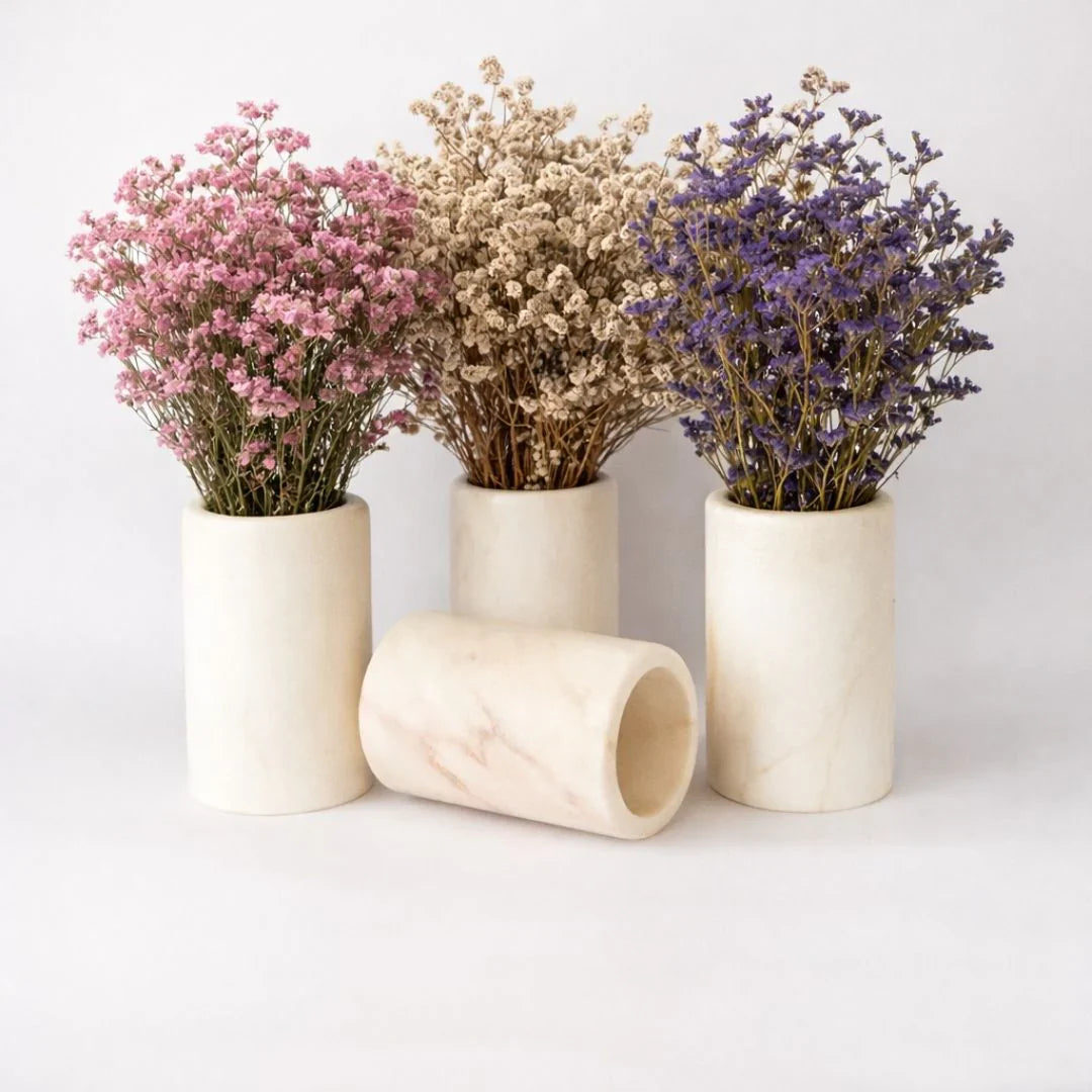 Vaso cooler em pedra natural em uso
